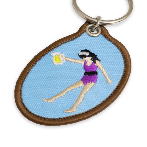 風呂と生と私 キーホルダー