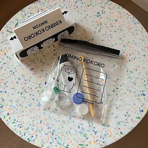 心もまる見え ジップバッグ