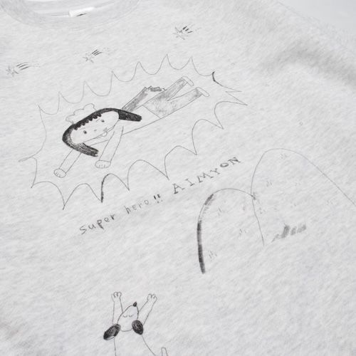 お助けスウェット/アッシュ