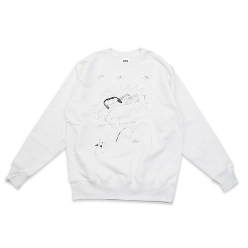 お助けスウェット/ホワイト