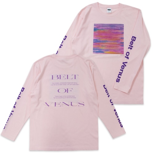 Belt Of Venus Long-sleeve T-shirt/Pink