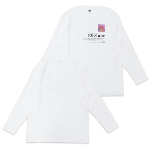 Belt Of Venus Long-sleeve T-shirt/White