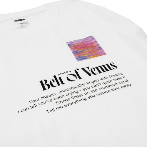 Belt Of Venus Long-sleeve T-shirt/White