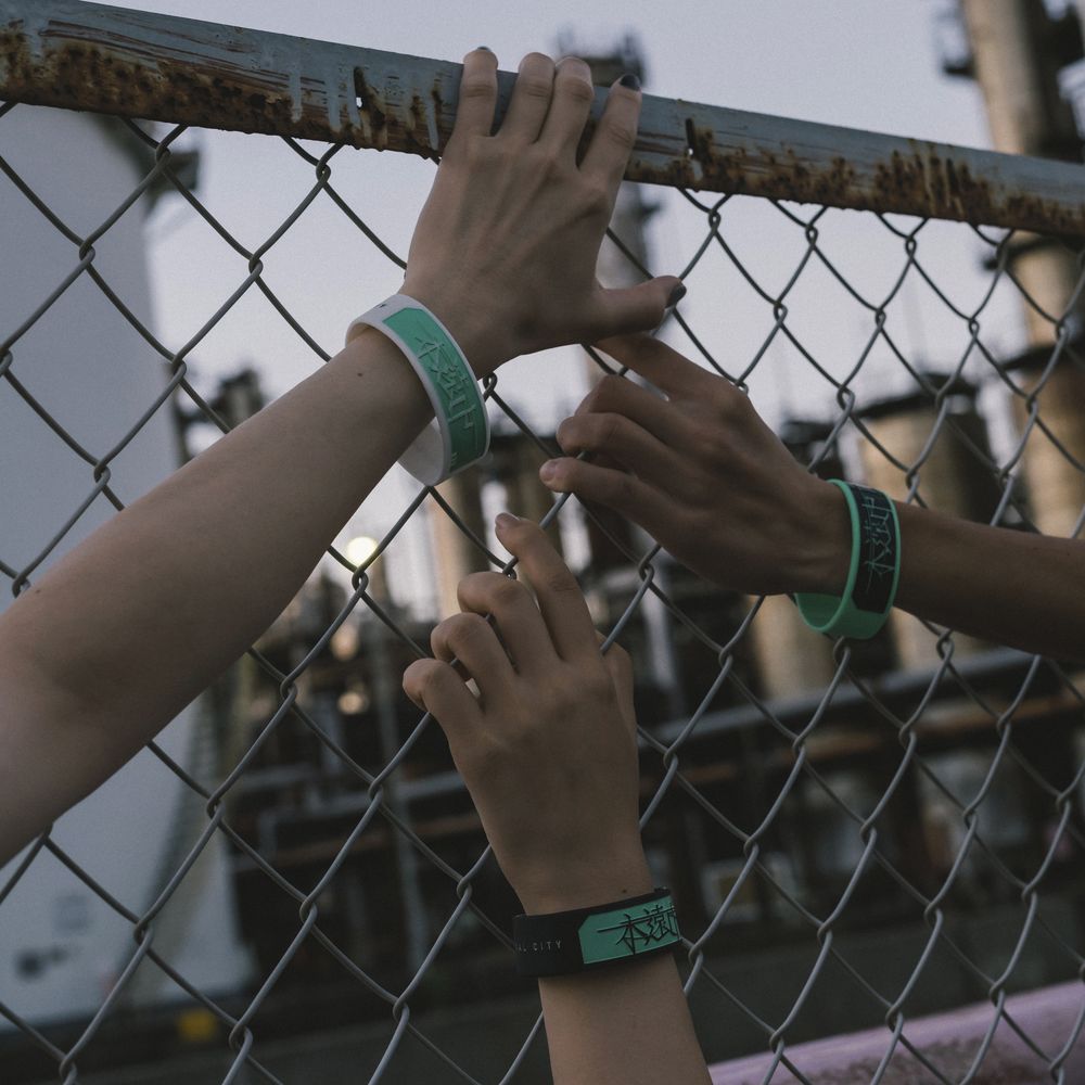 amazarashi 永遠市 Rubber Band/Light Green