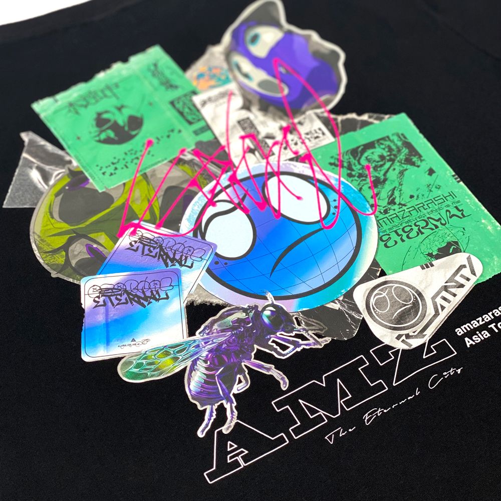 amazarashi Eternal City T-shirt Black