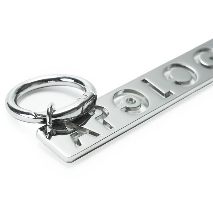 APOLOGIES Logo Keychain