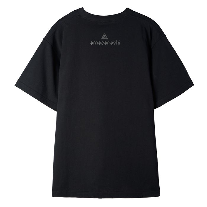 amazarashi Logo Tag T-shirt/Black