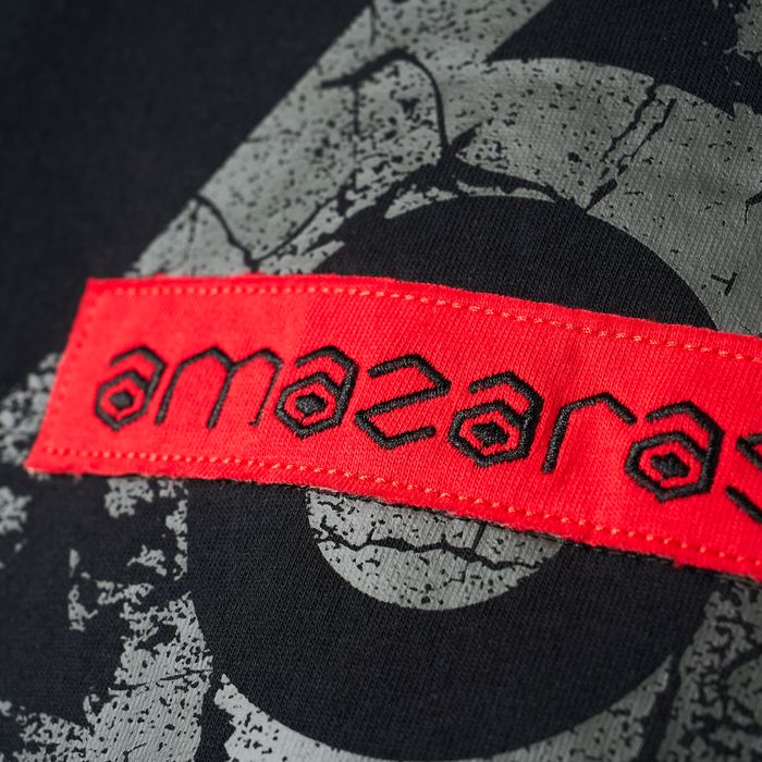 amazarashi Logo Tag T-shirt/Black