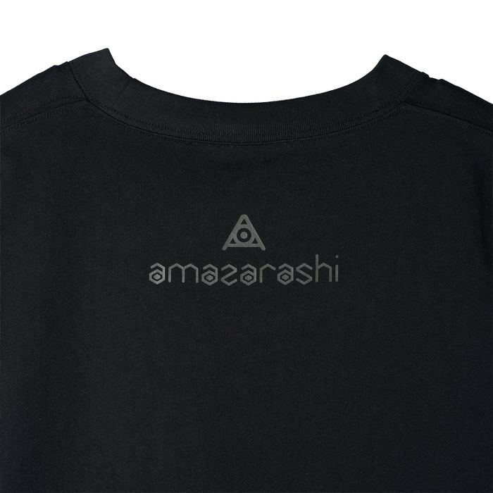 amazarashi Logo Tag T-shirt/Black
