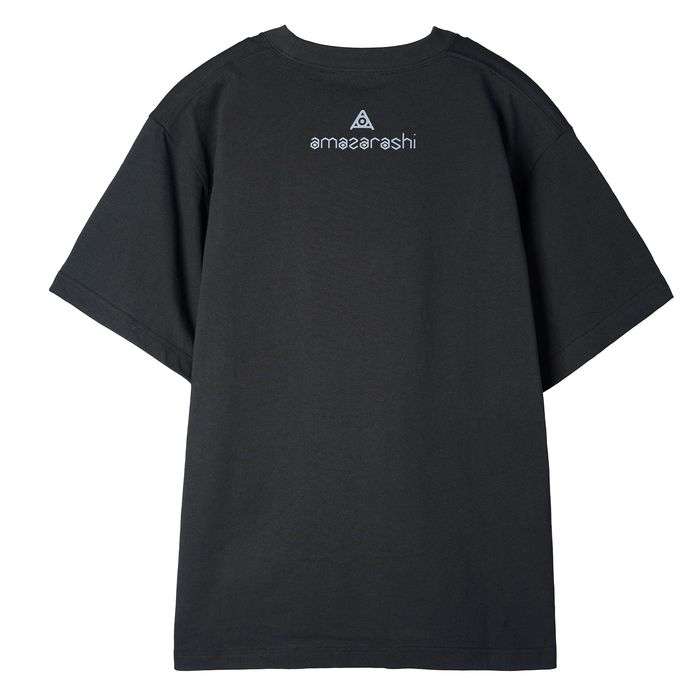 amazarashi Cracked Logo T-shirt/Black