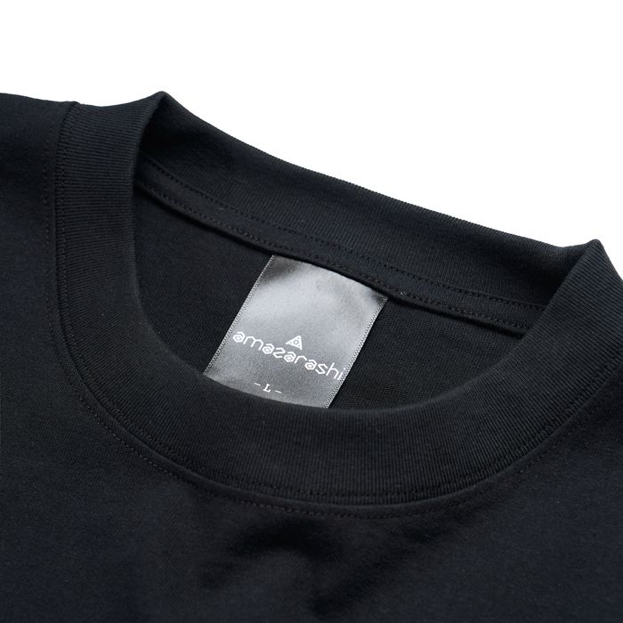 amazarashi Cracked Logo T-shirt/Black