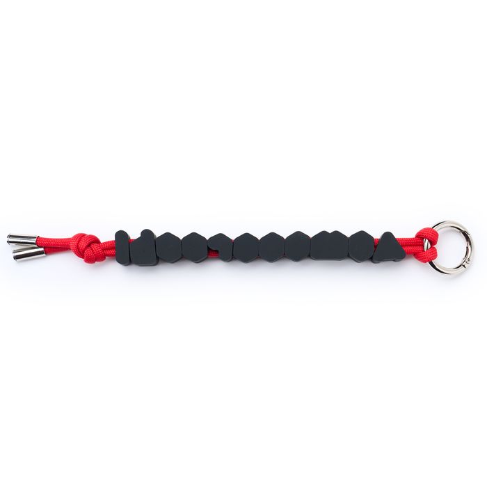 amazarashi Logo Rubber Keychain