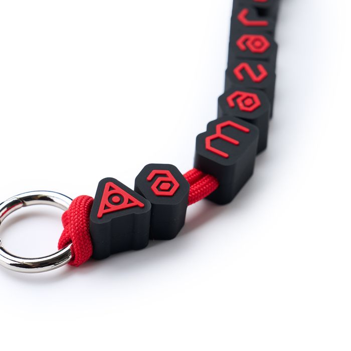 amazarashi Logo Rubber Keychain
