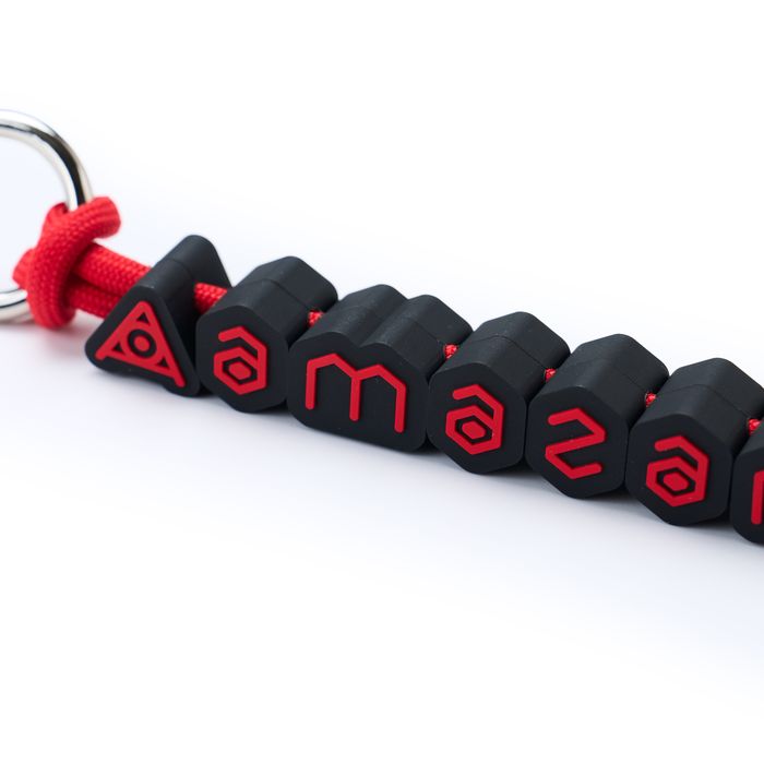 amazarashi Logo Rubber Keychain