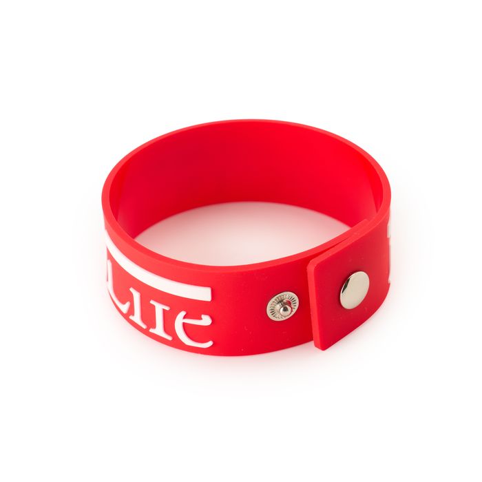 Music bears Life Rubber Band/Red