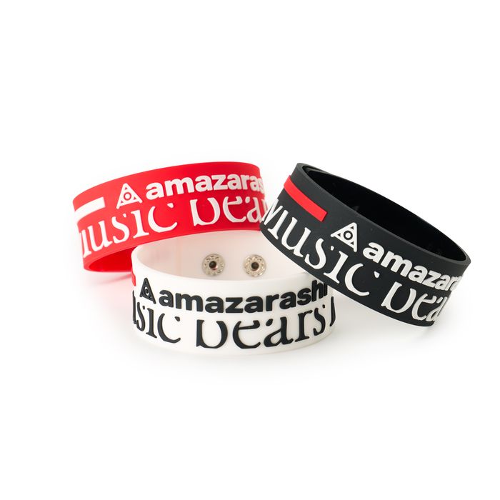 Music bears Life Rubber Band/White