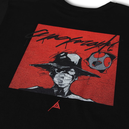 New Logos Order Ver. 1.01 character T-shirt (Black)