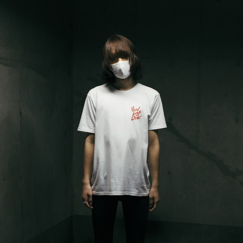 New Logos Order Ver. 1.01 character T-shirt (White)