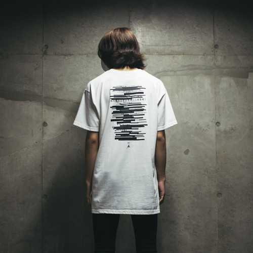 New Logos Order Ver. 1.01 Lyric T-shirt (White)