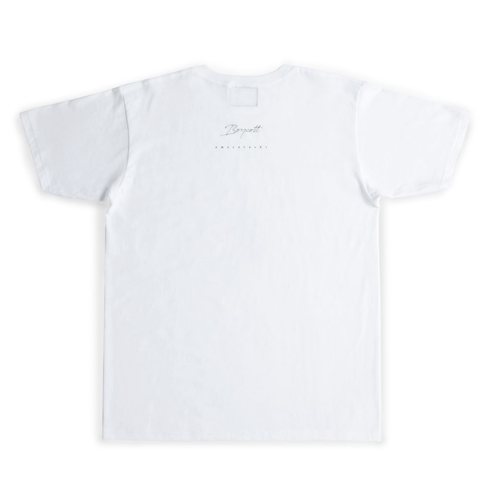 amazarashi BOYCOTT T-shirt /Off White