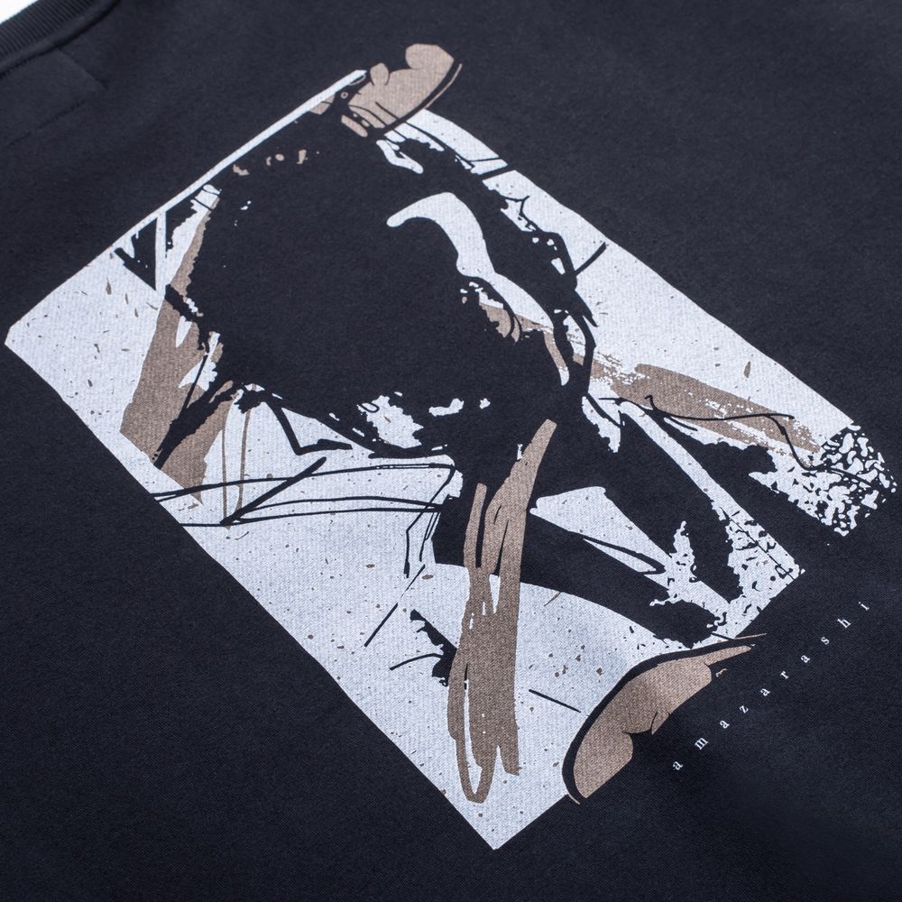 amazarashi BOYCOTT Big Sweat /Black