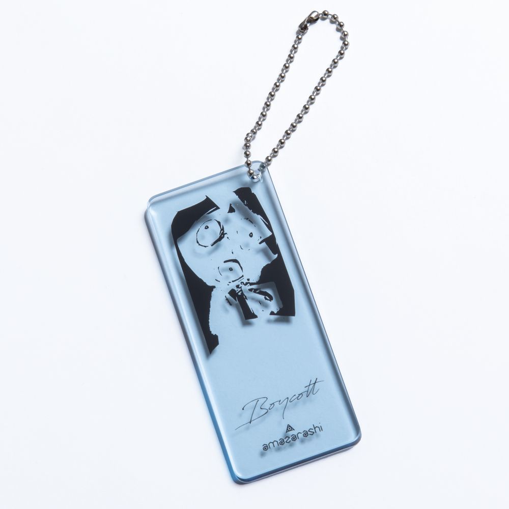 amazarashi BOYCOTT Ticket Keyholder