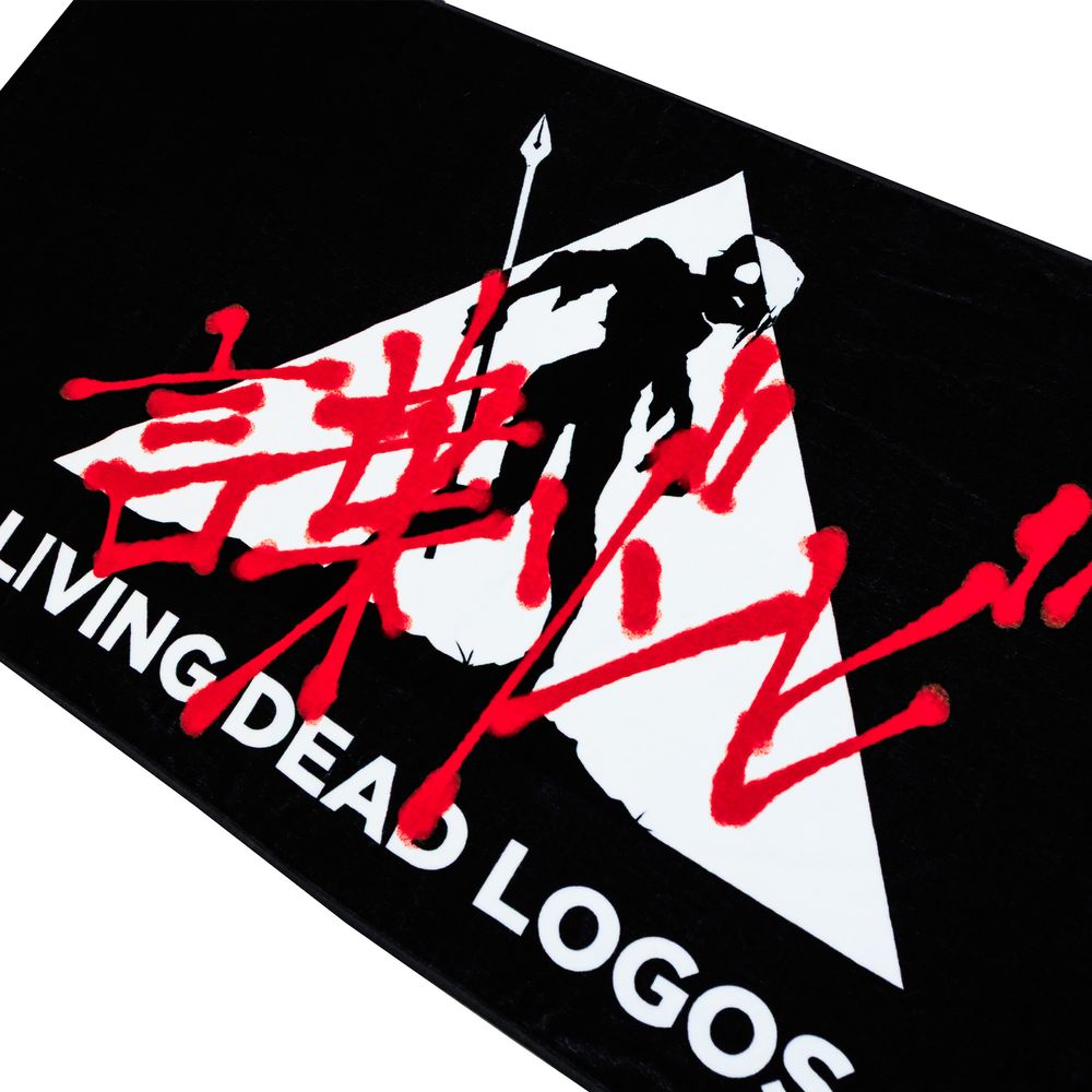 言葉ゾンビ Flag Bath Towel