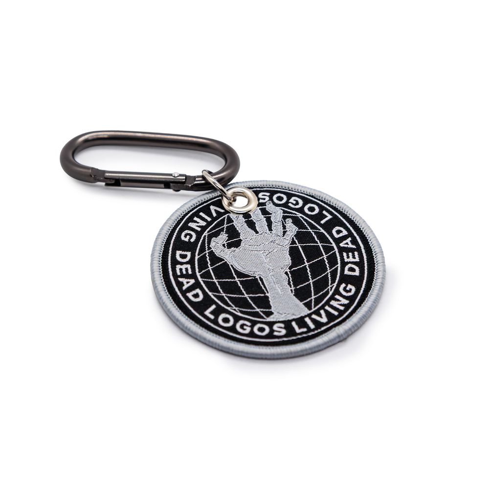LIVING DEAD LOGOS OS Patch Keyring