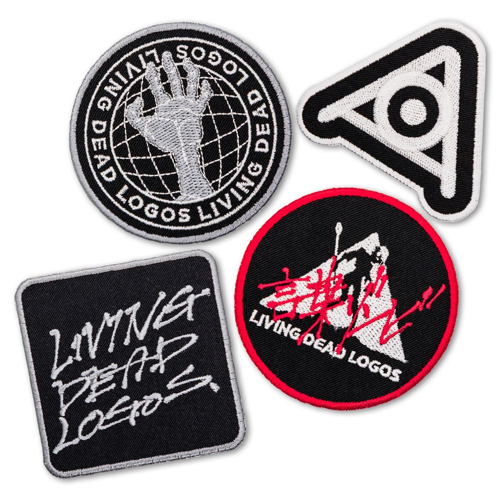 Iron-On Patch 「LIVING DEAD LOGOS」