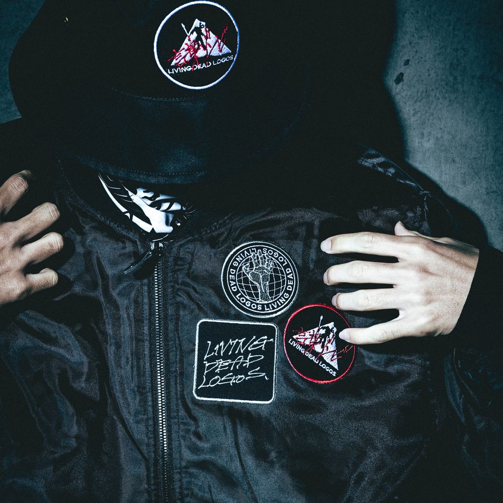 Iron-On Patch 「LIVING DEAD LOGOS」