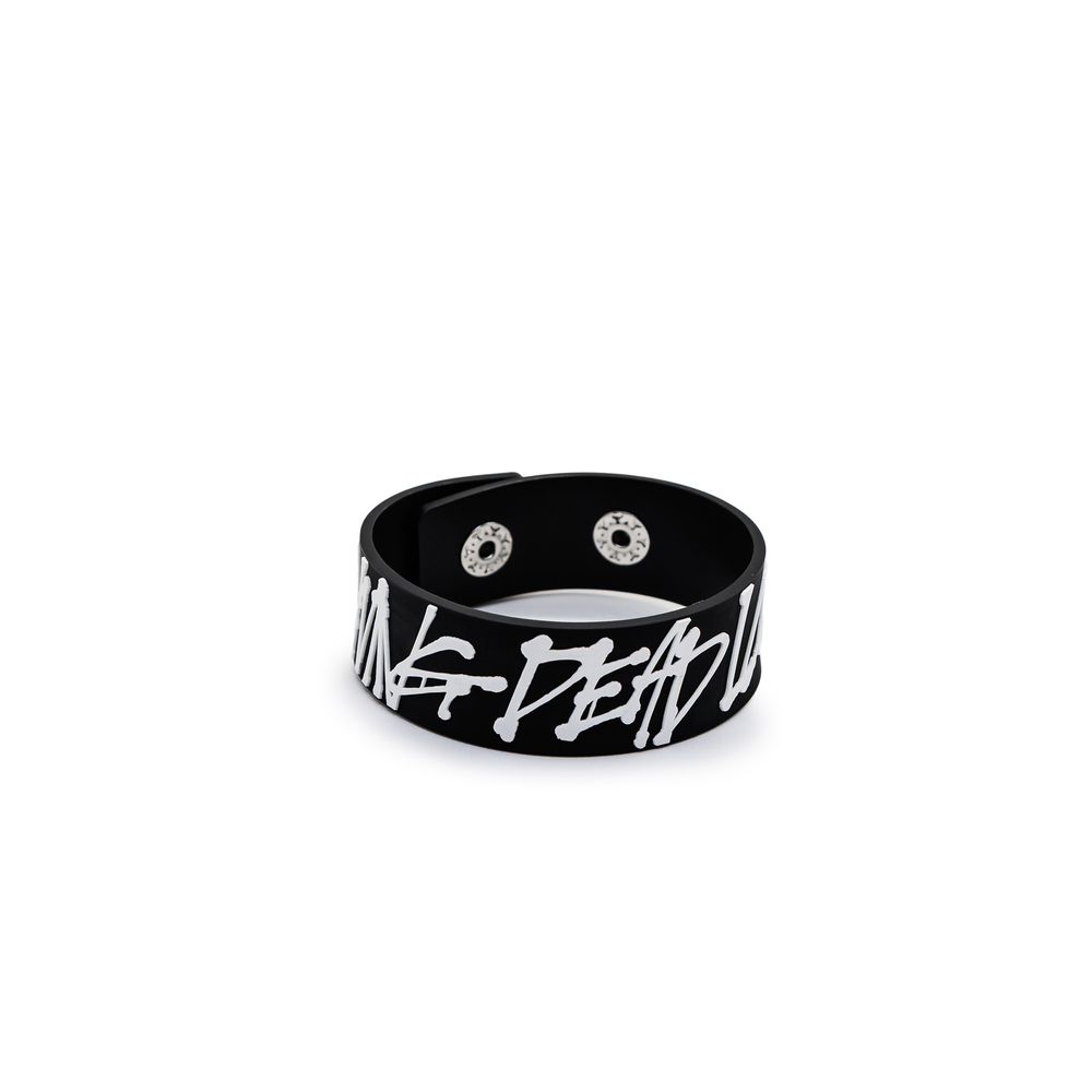 LIVING DEAD LOGOS Rubber Band Black