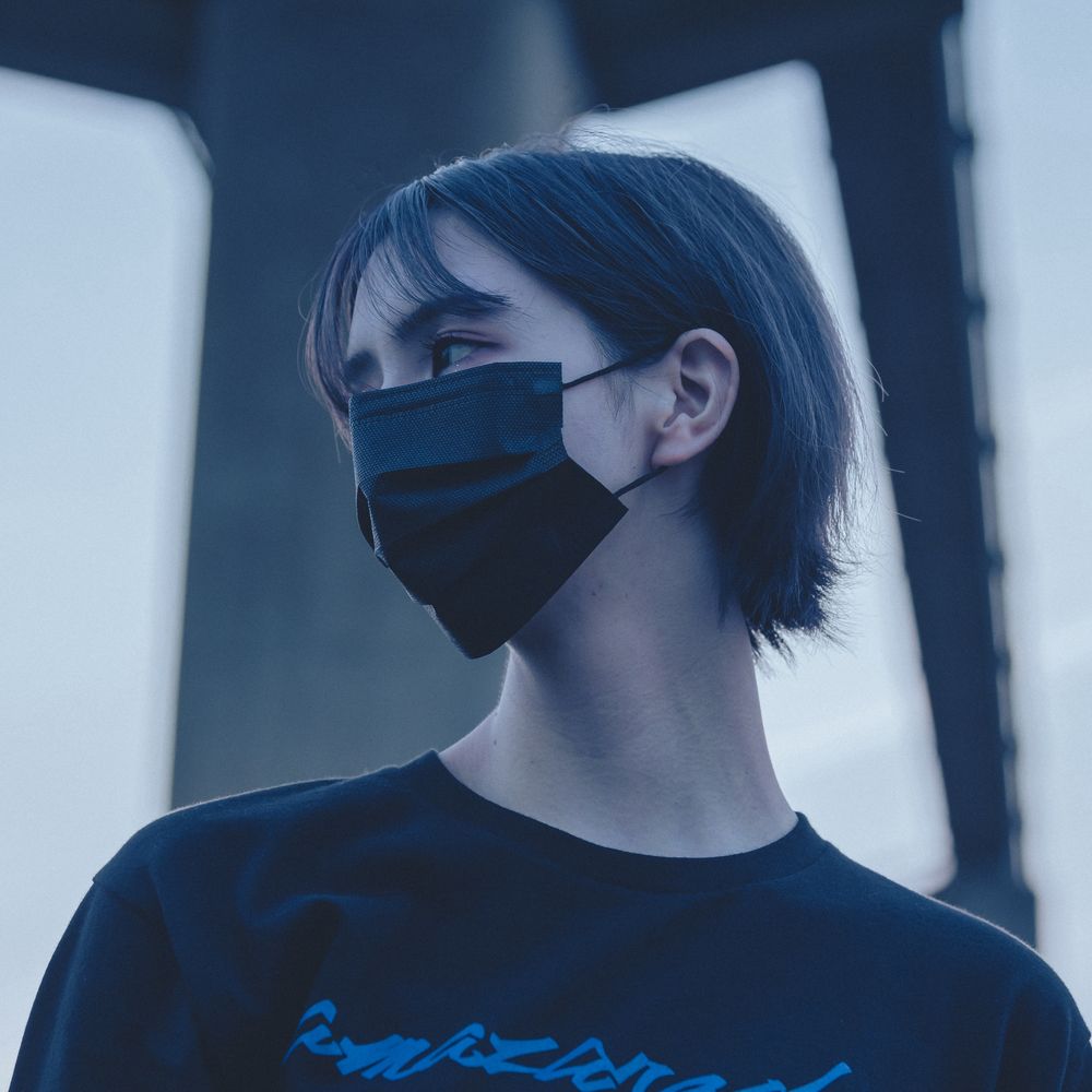 amazarashi Mask Stocker & Logo Mask Set