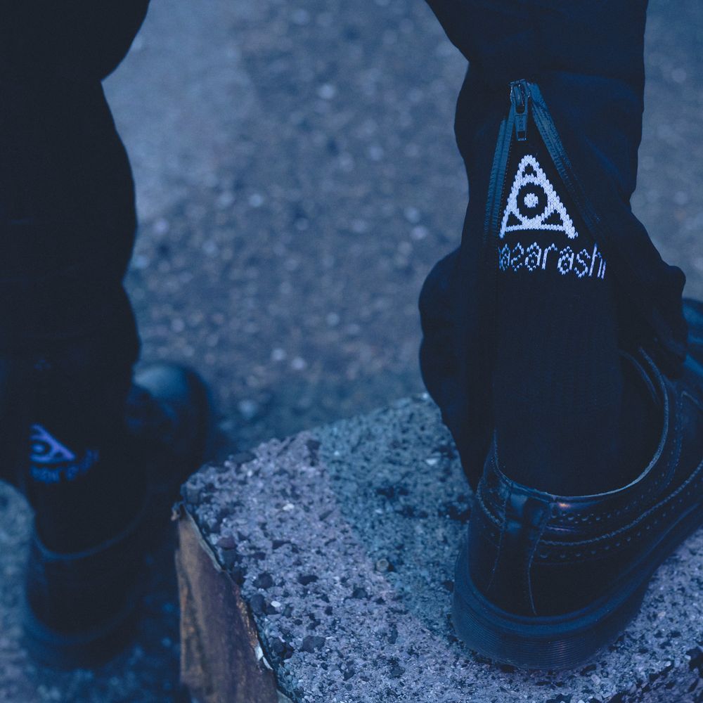 amazarashi Logo socks