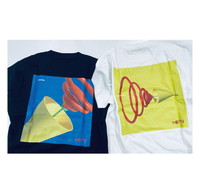 Design T shirt・hooray【Black】