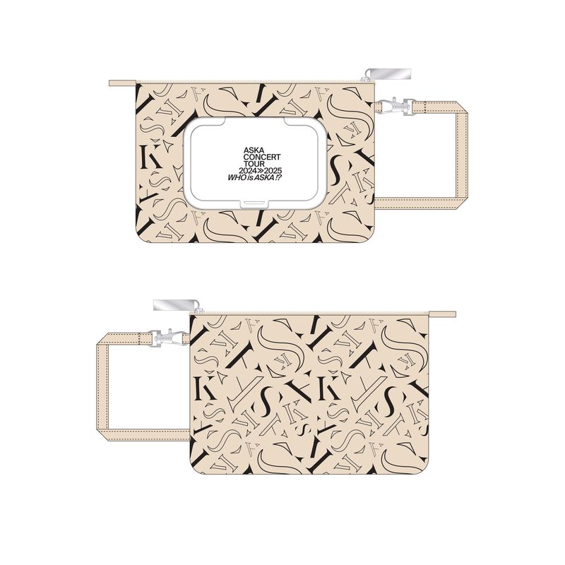 【ASKA】『ASKA CONCERT TOUR 2024≫2025 -Who is ASKA !?-』ポーチ