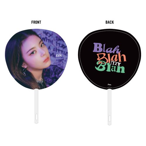 ITZY JAPAN 2nd Single『Blah Blah Blah』リリース記念グッズ うちわ【LIA】