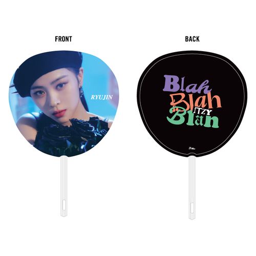 ITZY JAPAN 2nd Single『Blah Blah Blah』リリース記念グッズ うちわ【RYUJIN】