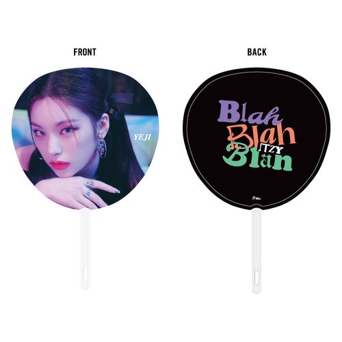 ITZY JAPAN 2nd Single『Blah Blah Blah』リリース記念グッズ うちわ【YEJI】