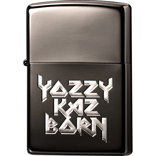 吉井和哉 オリジナルデザイン Zippo YOZZY KAZBORN[BLACK]