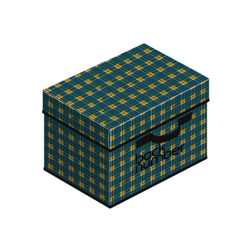 チェックストレージボックス・S(通販限定)