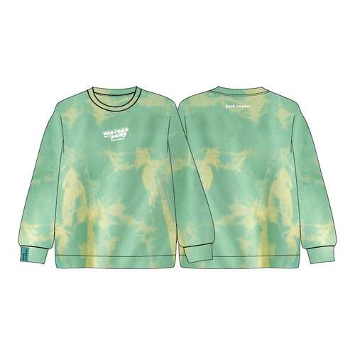 one room party vol.6 タイダイスウェット/グリーン
