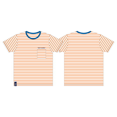back number ボーダーTシャツ