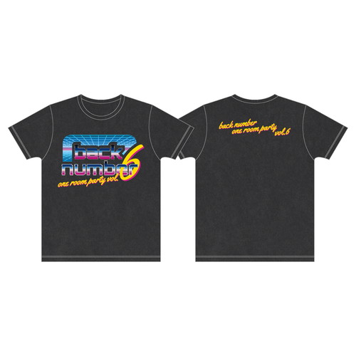 one room party vol.6 ロゴTシャツ/ブラック