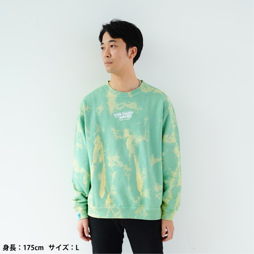one room party vol.6 タイダイスウェット/グリーン