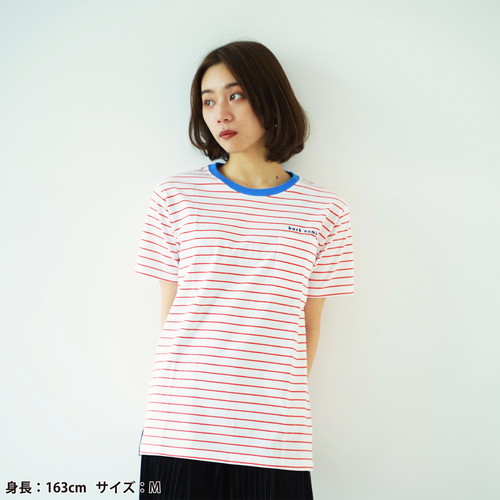 back number ボーダーTシャツ