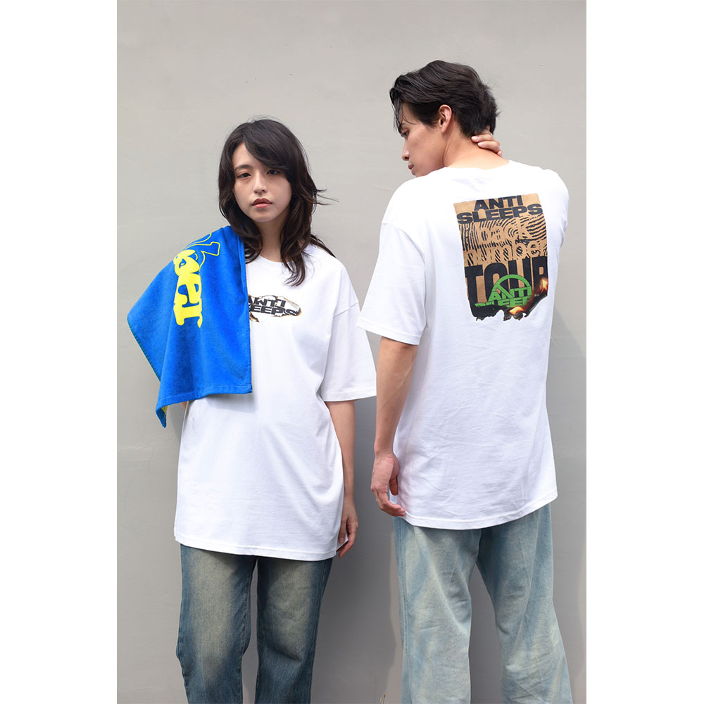 anti sleeps ポスターTシャツ