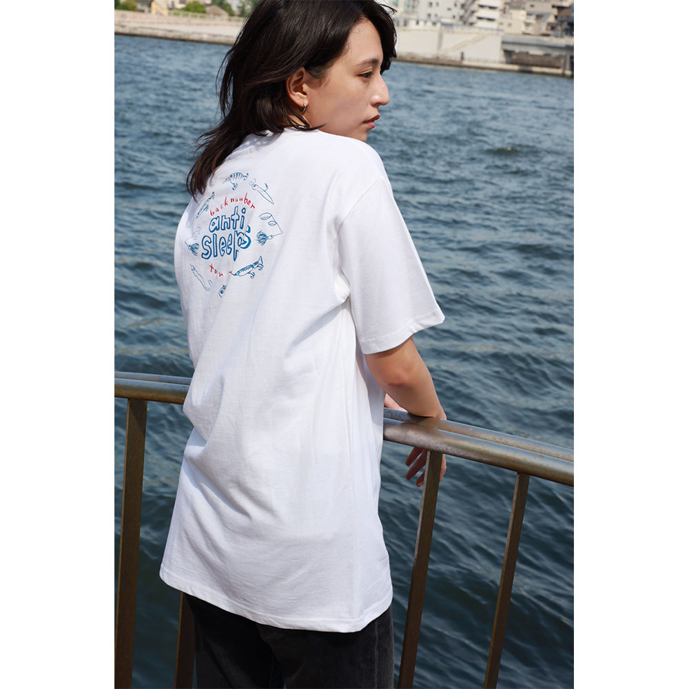 依与吏手描きルアー胸ポケTシャツ