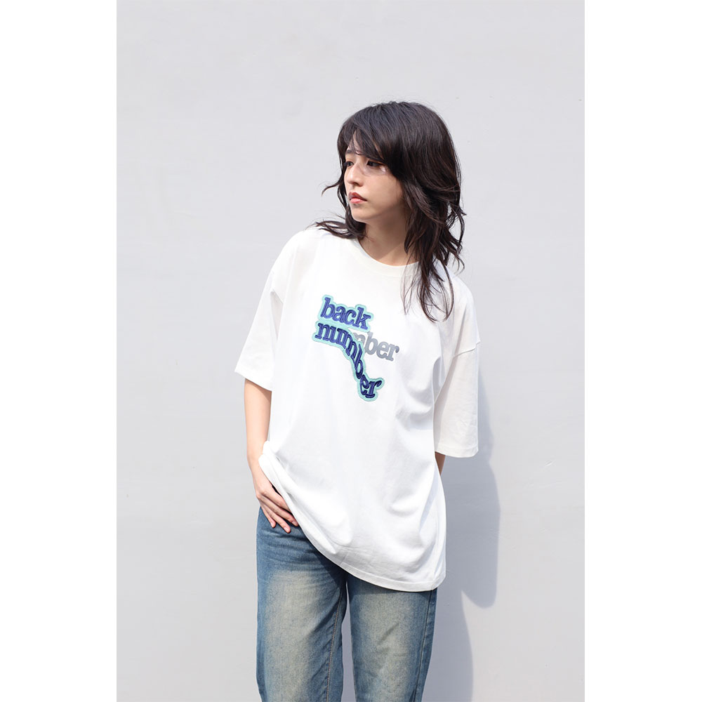 別注はがれback numberオーバーサイズTシャツ