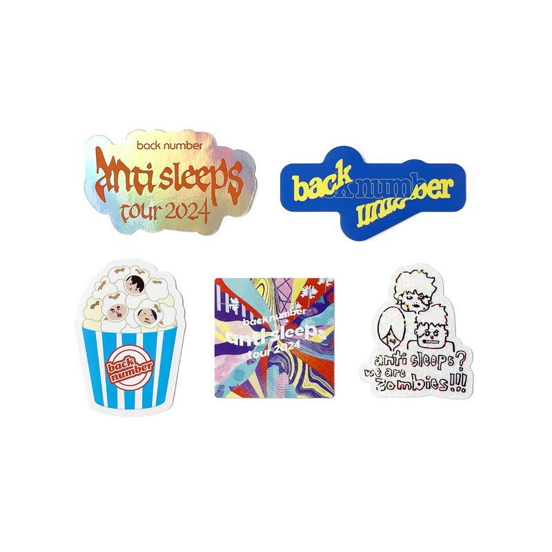 POP-UP STORE ver. anti sleeps フレークステッカー