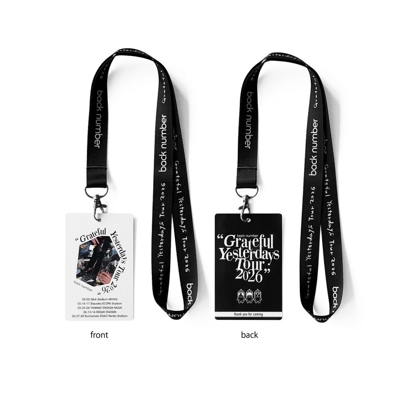 【海外会員】back number “Grateful Yesterdays Tour 2026” at NISSAN STADIUM